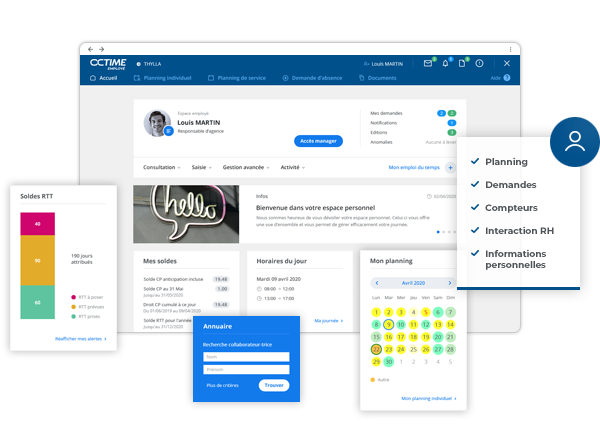 Visuel module Portail RH